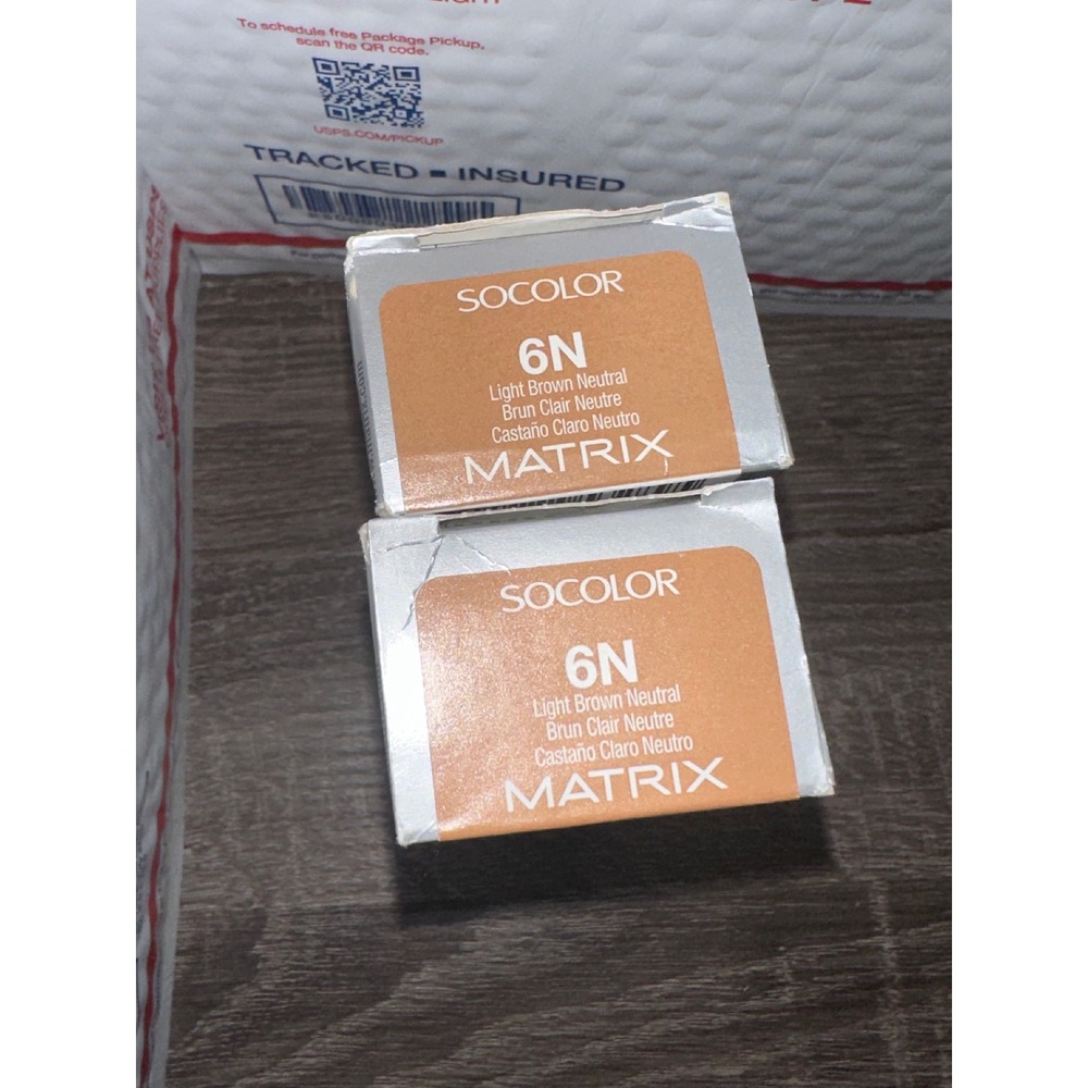 Matrix SoColor 6N Light Brown Neutral Permanent Cream Hair Color care